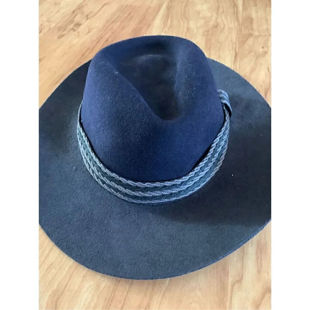 Unisex wool hat from Peru handmade size large